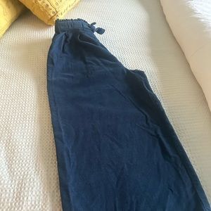 Lightly worn size 8-10 girls wide leg cords (2 pairs) from Nordstroms